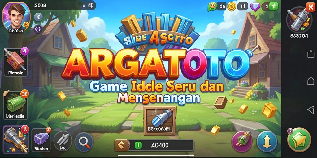 Tampilan gameplay ARGATOTO yang menarik dan interaktif.