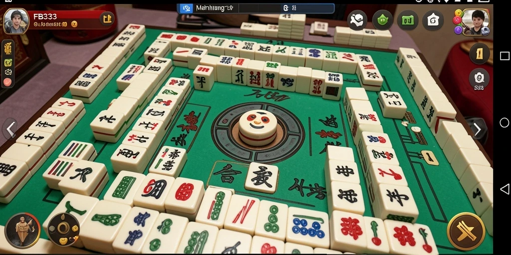 Screenshot utama FB333 menampilkan gameplay Mahjong yang menantang.