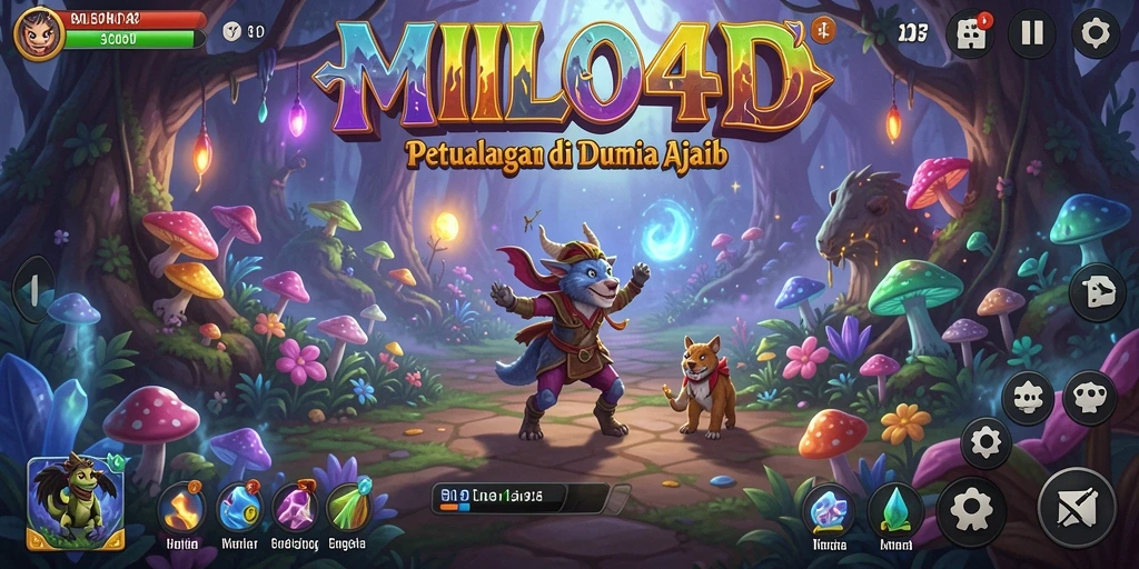 Screenshot gameplay MILO4D menampilkan petualangan seru dan mendebarkan.