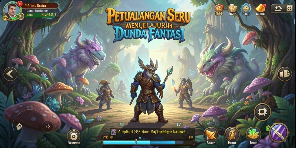 Tangkapan layar menunjukkan aksi petualangan seru di Z18.